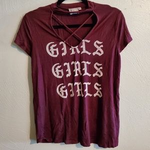 Four Girlz graphic top